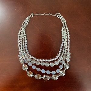 Jcrew gray/silver necklace